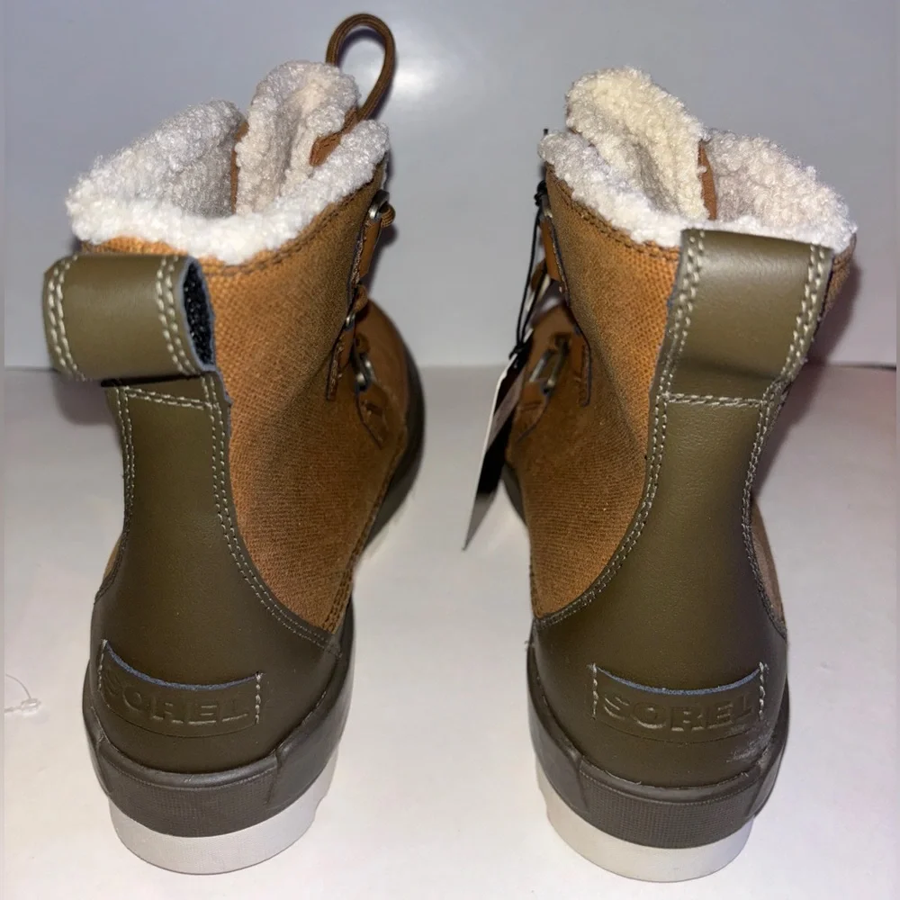 Sorel Tivoil IV Waterproof Suede Snow Lace Up‎ Boots Women 10 Cold Winter Outing